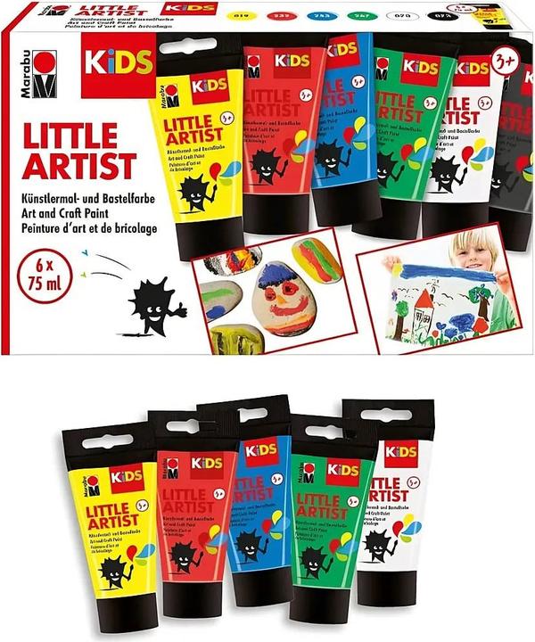 Image du produit Marabu Little Artist Sort 6x75ml (450 ml)