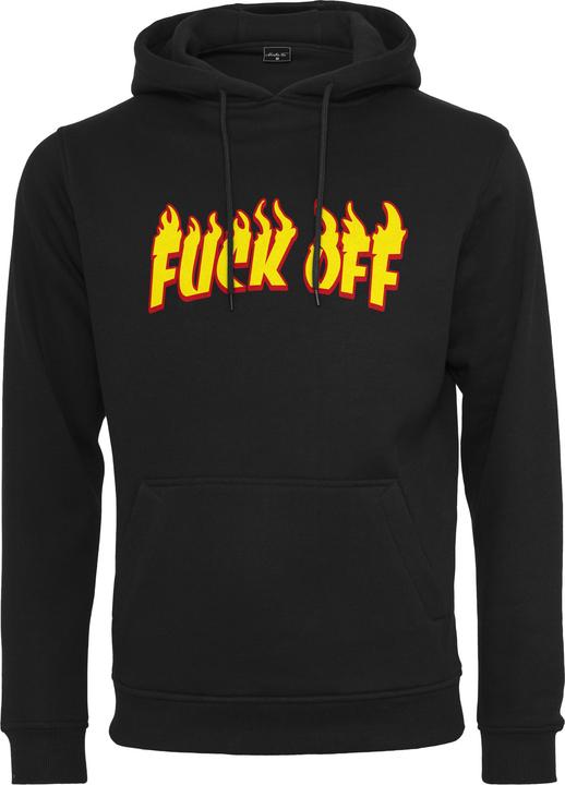 Produktbild Mister Tee Fuck Off Flames Hoody (S)