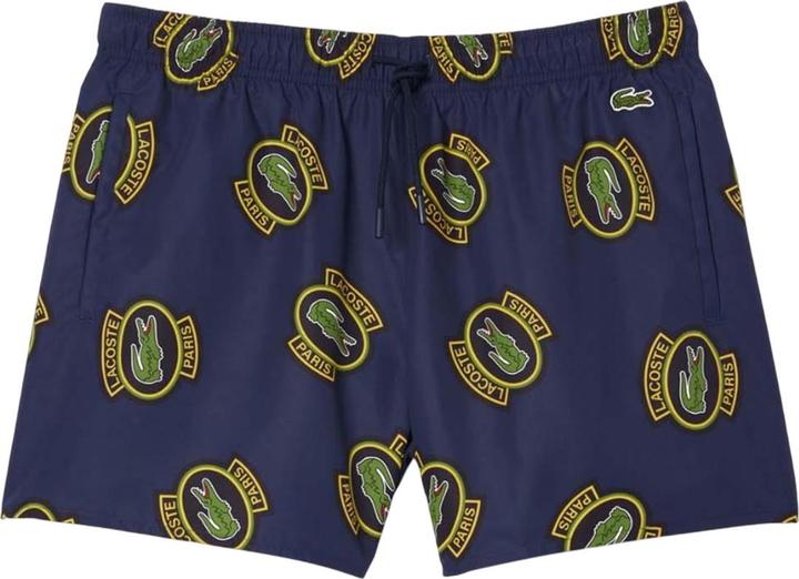Actual product image Lacoste Mens Printed Swim Shorts (L)