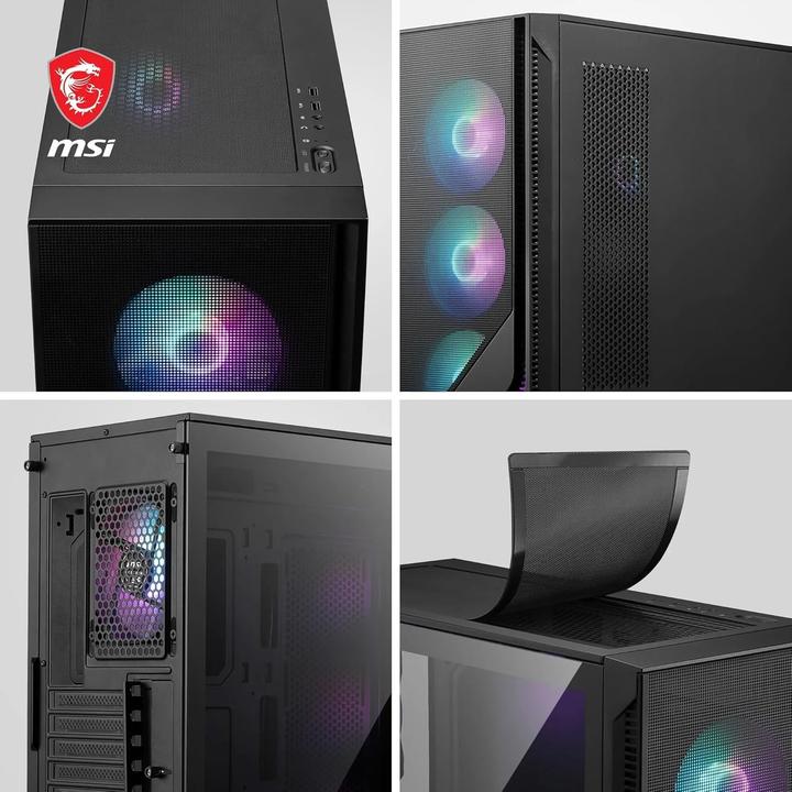 Actual product image MSI GEH Midi MAG Forge 320R Airflow (ATX, mATX, Mini-ITX)