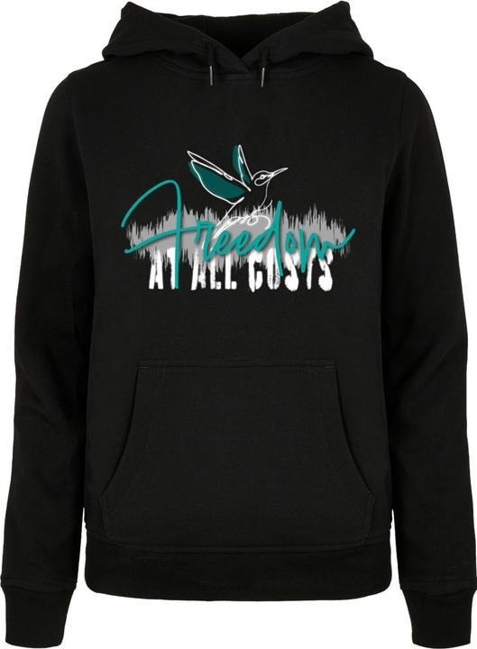 Produktbild Merchcode Ladies Freedom At All Costs Basic Hoody - 117935 (S)