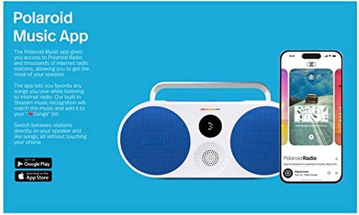 Image du produit Polaroid Lecteur de musique P3 (15 h, Fonctionnement sur batterie)