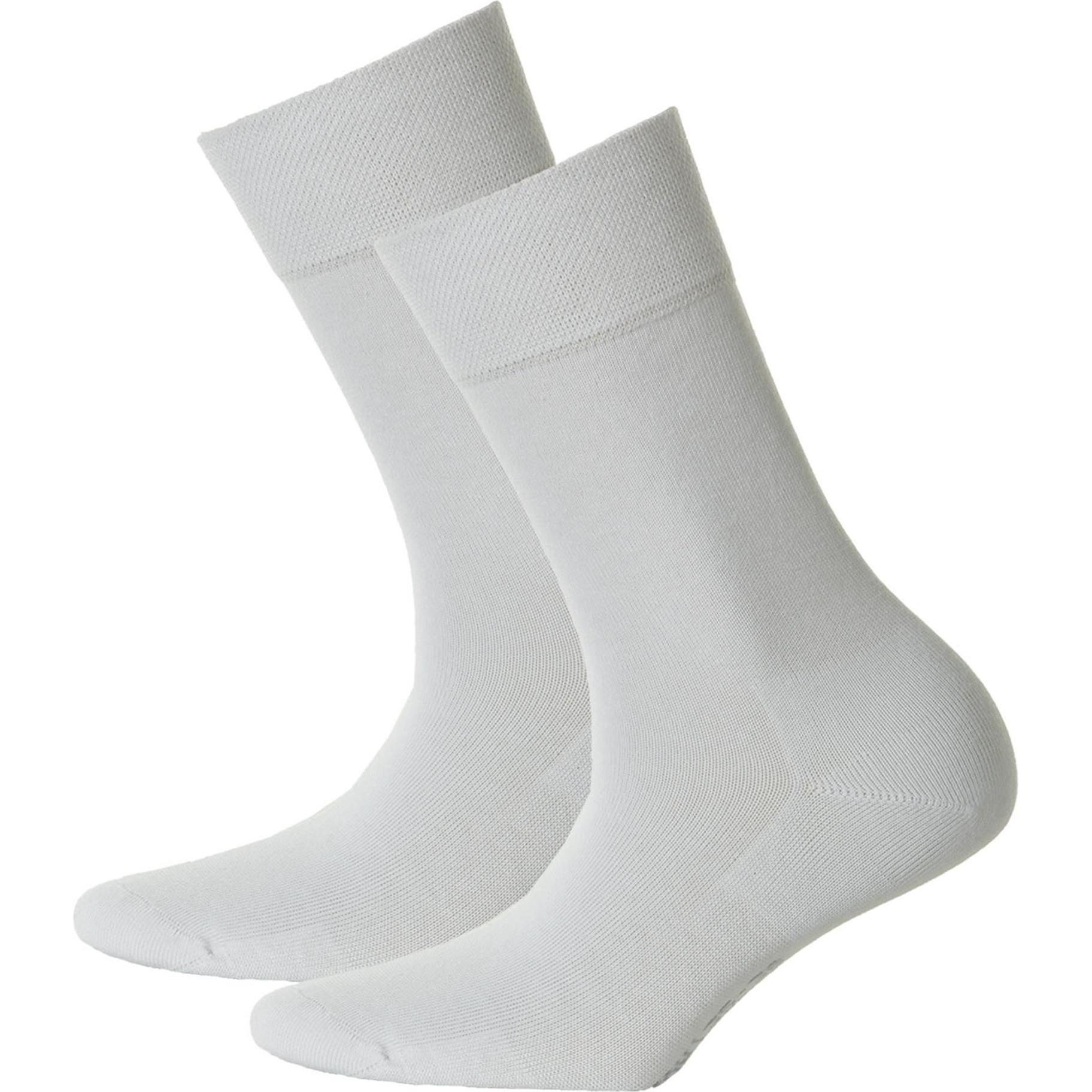 Hudson, Damen, Socken, Socken Business, Weiss, (2er Pack, 39 - 42)