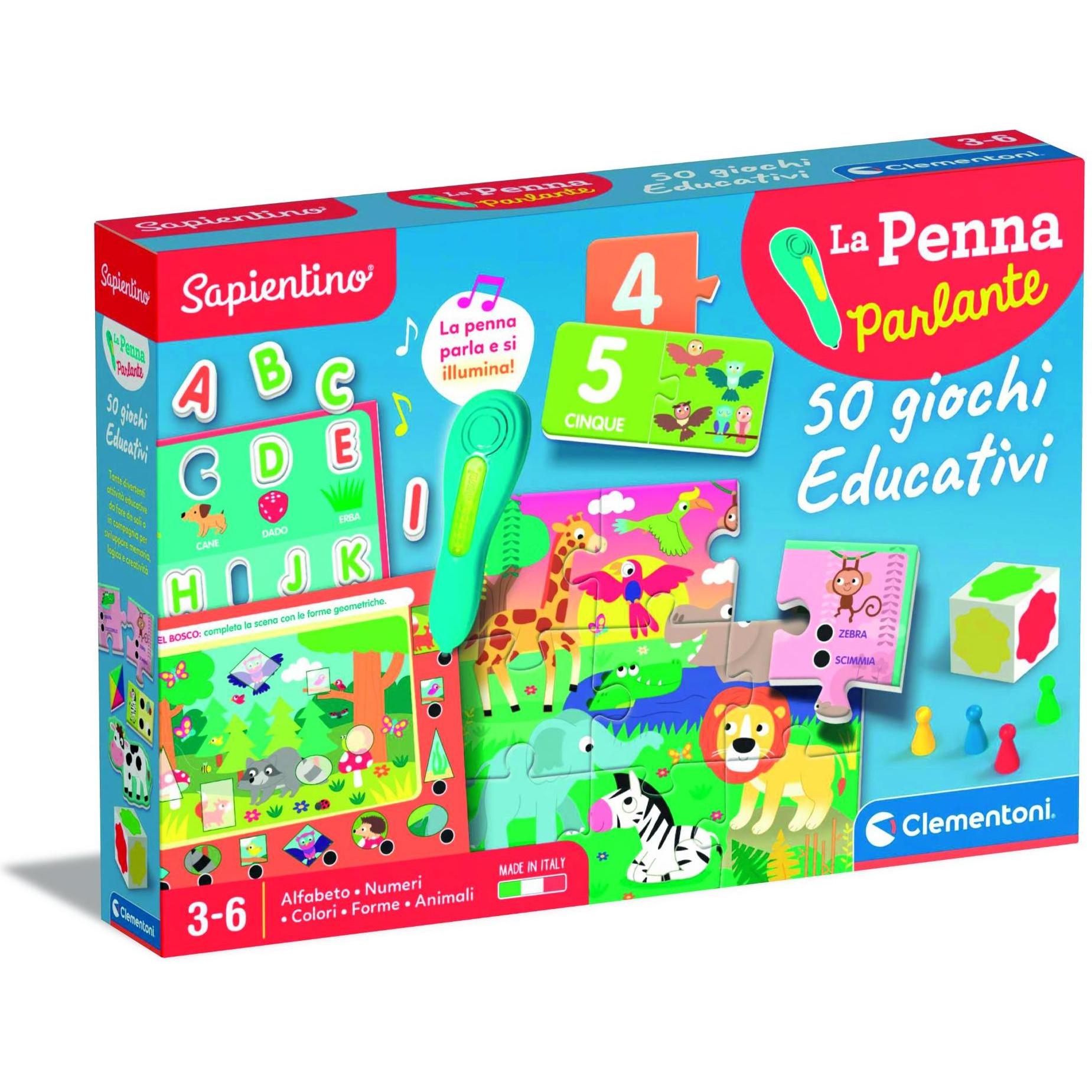 Clementoni Sapientino Penna 50 Lernspiel