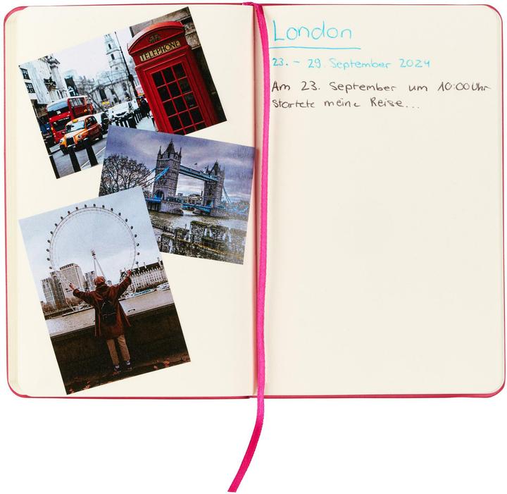 Produktbild Kolma Notizbuch Smooth A6 blanko pink (A6, Blanko, Weicher Einband)