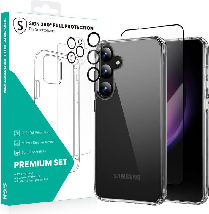 Produktbild SIGN 360 Complete Protection Package for Samsung Galaxy S25 (Samsung Galaxy S25)