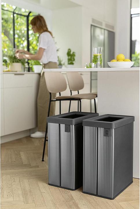 Productafbeelding Curver Prullenbak Verto 54l parelgrijs (54 l)