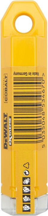 Actual product image DeWalt COBALT RETURN FOR METAL 4.0mm 10pcs. (4 mm)