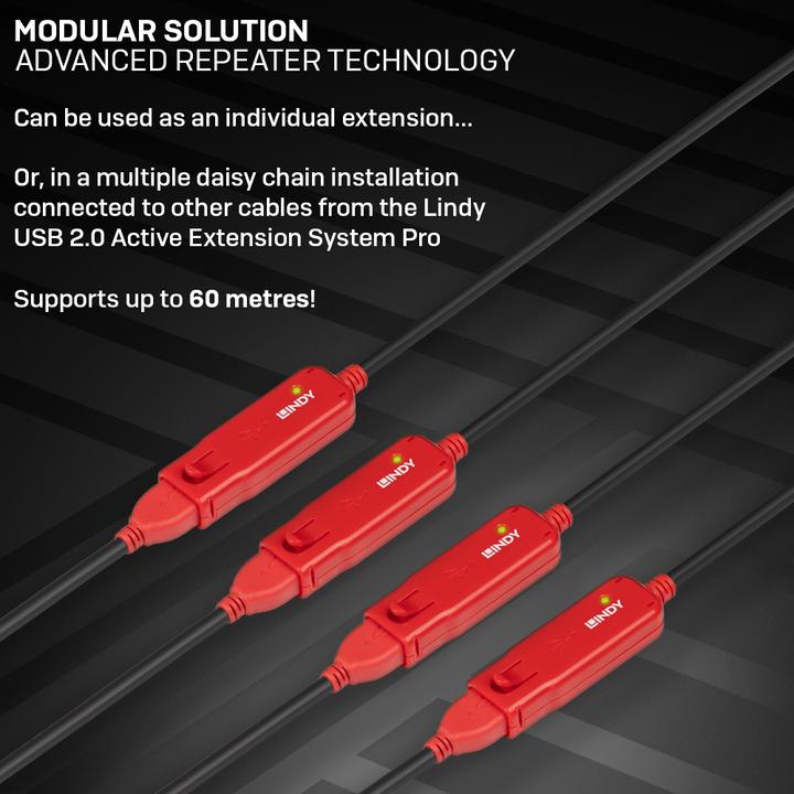 Immagine prodotto Lindy Estensione attiva USB 2.0 (USB 2.0)