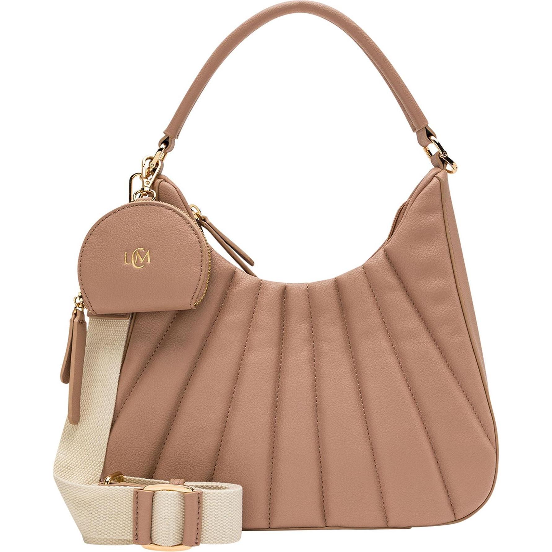 L.Credi, Handtasche, Melody Schultertasche 27 cm, Rosa