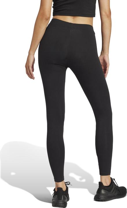 Actual product image Adidas Damen Essentials LINEAR Cotton Leggings, Black/White, S (S)