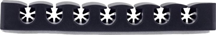 Actual product image InLine 5er Pack ® Kabelclip, 7-fach, selbstklebend, schwarz