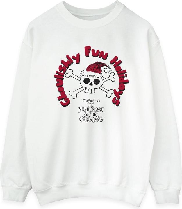Image du produit Disney - Sweat THE NIGHTMARE BEFORE CHRISTMAS GHOUISHLY FUN HOLIDAYS - Femme (4XL)