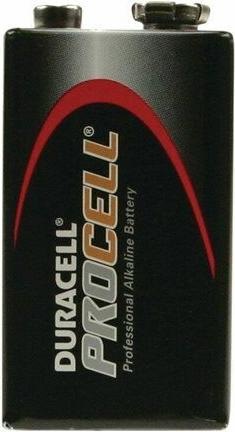 Actual product image Duracell Procell batteries (10 pcs., 9V Block, 673 mAh)