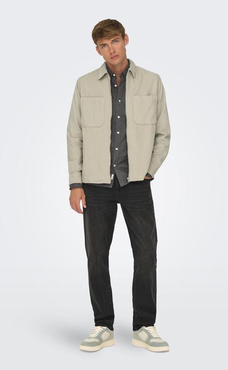 Produktbild Only & Sons Onsalp 14w Rlx 2pkt Washd Cord Zip Noos (XXL)