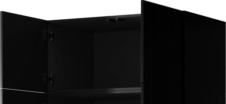 Actual product image Cama Wardrobe PAFOS 2D BASE 90x55.5x45 Black matt (90 x 55.50 x 45 cm)