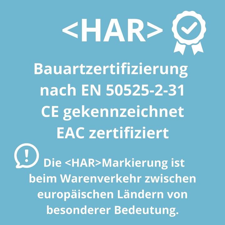 Produktbild Kalitec 10 Meter H05V-K 0,5 mm² grau Verdrahtungsleitung I Aderleitung flexibel I PVC Einzelader I L (10 m)