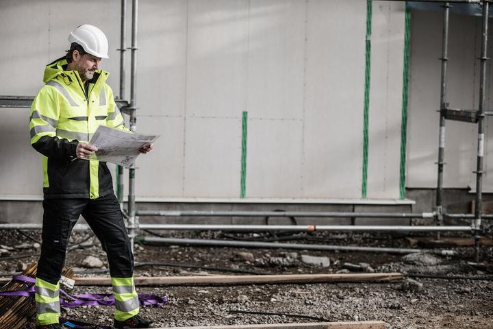 Actual product image Projob 6523 Work Trousers Hv Class 1 (92)