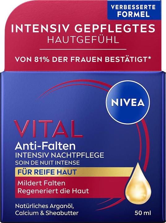 Produktbild NIVEA Vital Anti-Age Regenerierende Nachtcreme (50 ml, Nachtcreme)