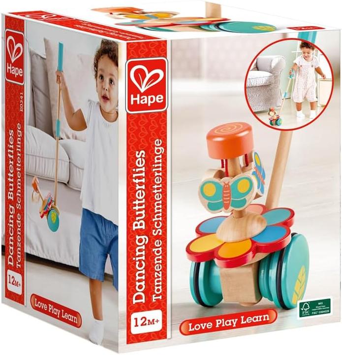 Produktbild Hape Schiebespielzeug mit Schmetterlingen