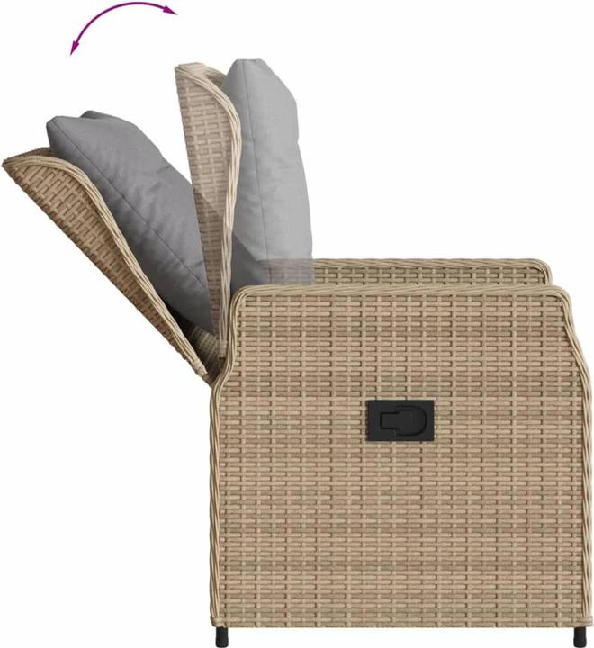 Produktbild vidaXL Garten Essgruppe