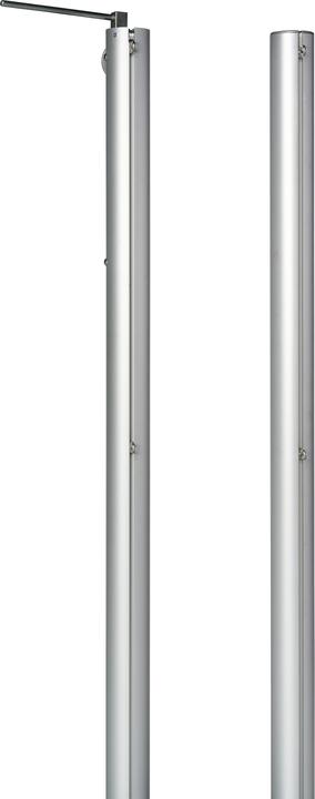 Actual product image Sport-Thieme Pair of badminton posts with internal tensioning mechanism