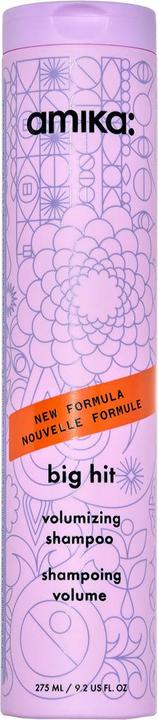 Amika Big Hit Volumizing Shampoo for Fine to Medium Hair (Läuse Shampoo, 275 ml)