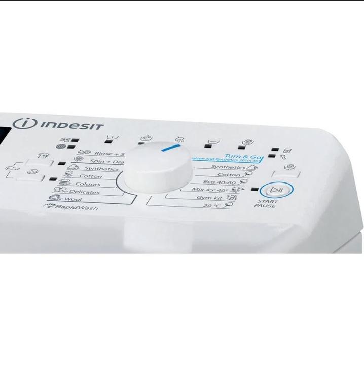 Actual product image Indesit Washing machine BTW B7220P EU/N (7 kg, Rear)
