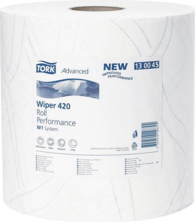Actual product image Tork Wiping Paper Plus White 1x510m (1 x)