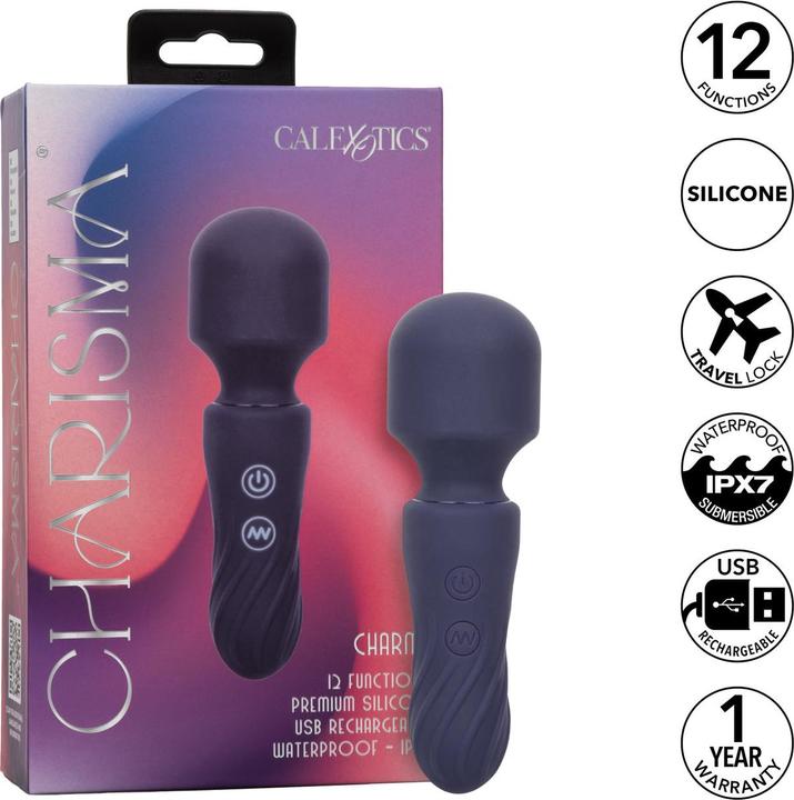 Produktbild CalExotics Charisma Charm Massager 12 Funktionen Lila