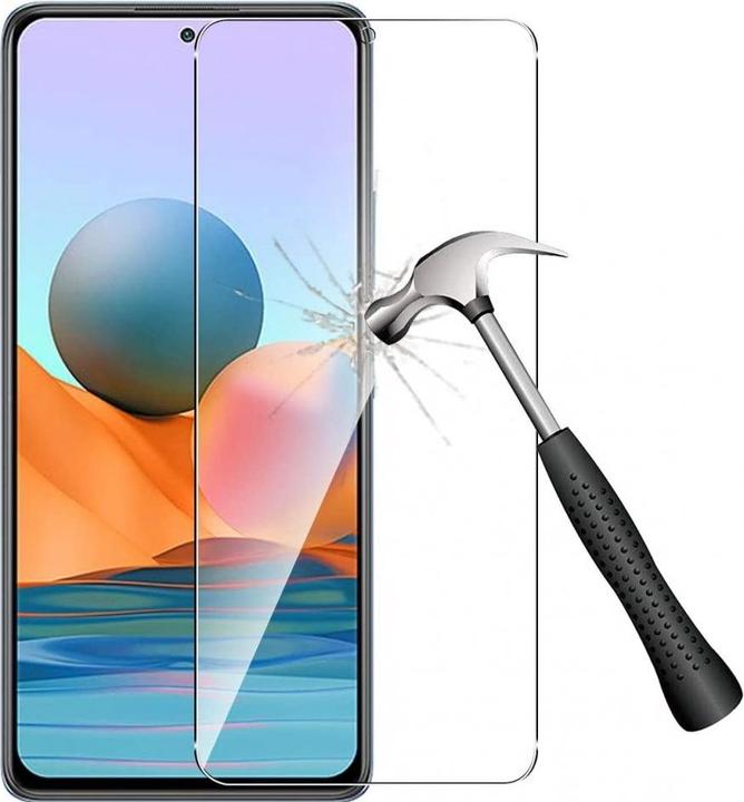 Produktbild Screenguard Xiaomi Redmi Note 10 Pro Panzerglas Schutzfolie Case Friendly Design (1 Stk., Xiaomi Redmi Note 10 Pro)
