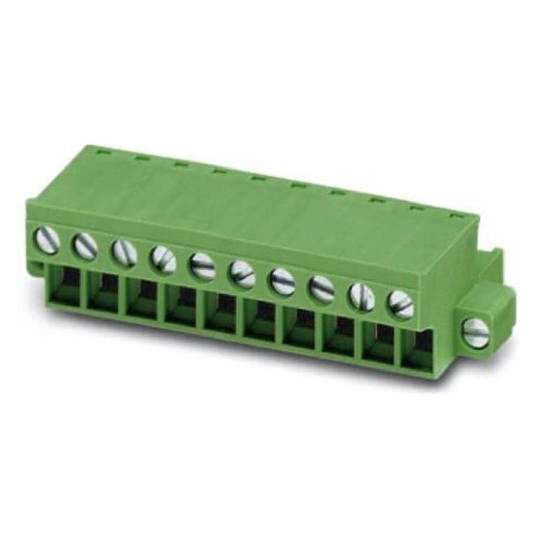Phoenix Contact Contactdoosbehuizing kabel Aantal polen totaal 20 Steek: 5,08 mm 5773866 50 stuks., Kabels + Stekkers, Groen