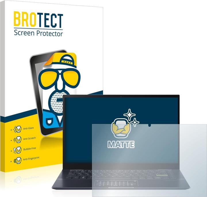 Produktbild BROTECT Entspiegelungs-Schutzfolie Displayschutz Matt (14")