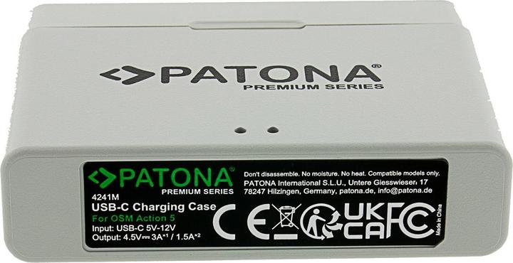Image du produit Patona Dual Charger DJI Action 5