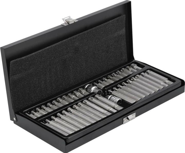 Actual product image Yato Screwdriver Bit Set Torx Se.& Ribe 42pcs