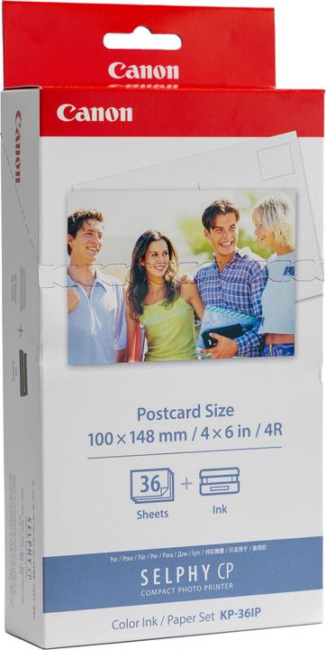 Immagine prodotto Canon Kp-36ip (255 g/m², 148 x 100 mm, 36 x)