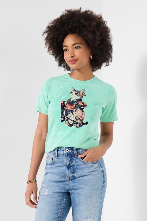 Produktbild Joe Browns Graphic Jersey Tee with Cat Print (38)
