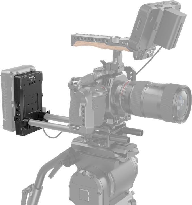 Produktbild SmallRig Advanced V Mount Battery Mount Plate with Dual 15mm Rod Clamp 3203B