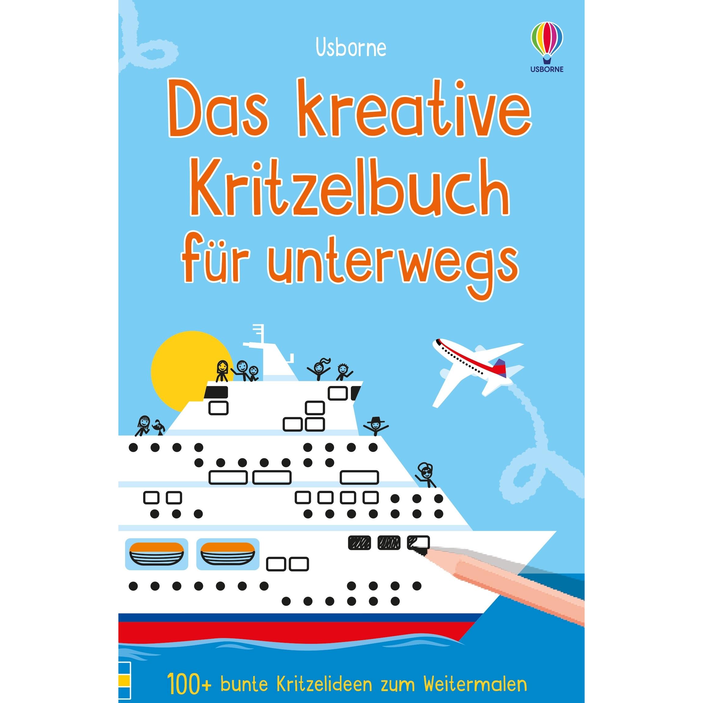 Thumbnail - Usborne Publishing Das kreative Kritzelbuch für unterwegs