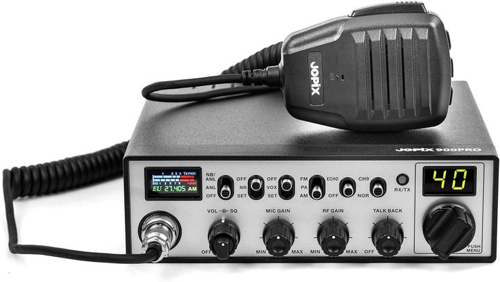 Image du produit Jopix CB Radio Station 900PRO 40CH AMFM 4W ASQ 1224V