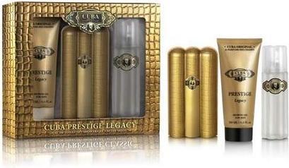 Productafbeelding Cuba Prestige Legacy Geschenkset voor mannen 3.3 fl.oz. Eau De Toilette Spray, 3.3 fl.oz. Aftershave, 6.6
