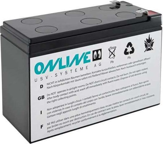Actual product image Online USV ONLINE Replacement battery for ZINTO A 800