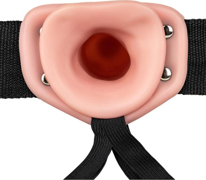 Image du produit RealRock Hollow Strap-on without Balls - 8" / 20,5 cm