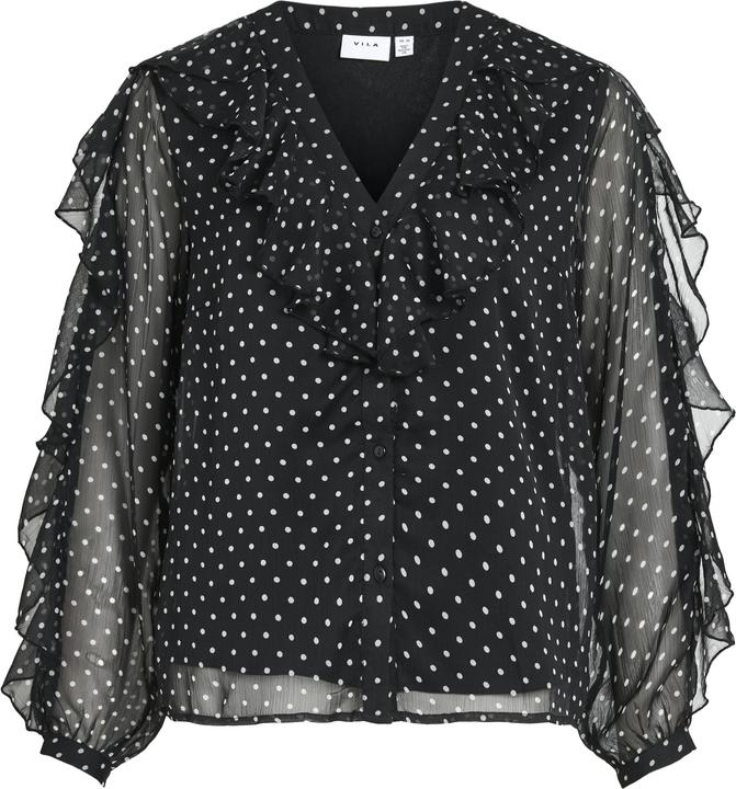 Immagine prodotto Vila VIHARLEY V-Ausschnitt Langarmhemd (36)