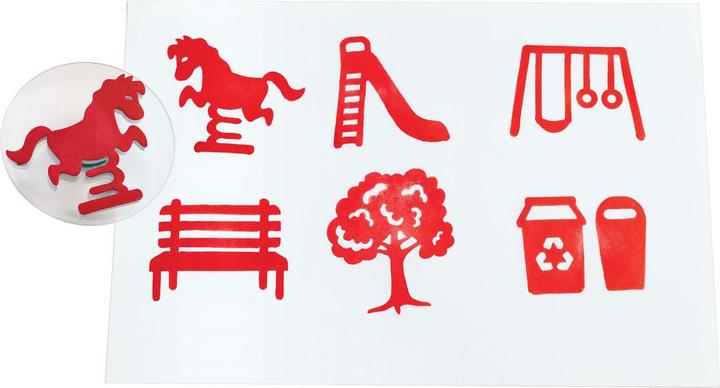 Immagine prodotto Colorations - Easy Grip Stempeln Spielplatz