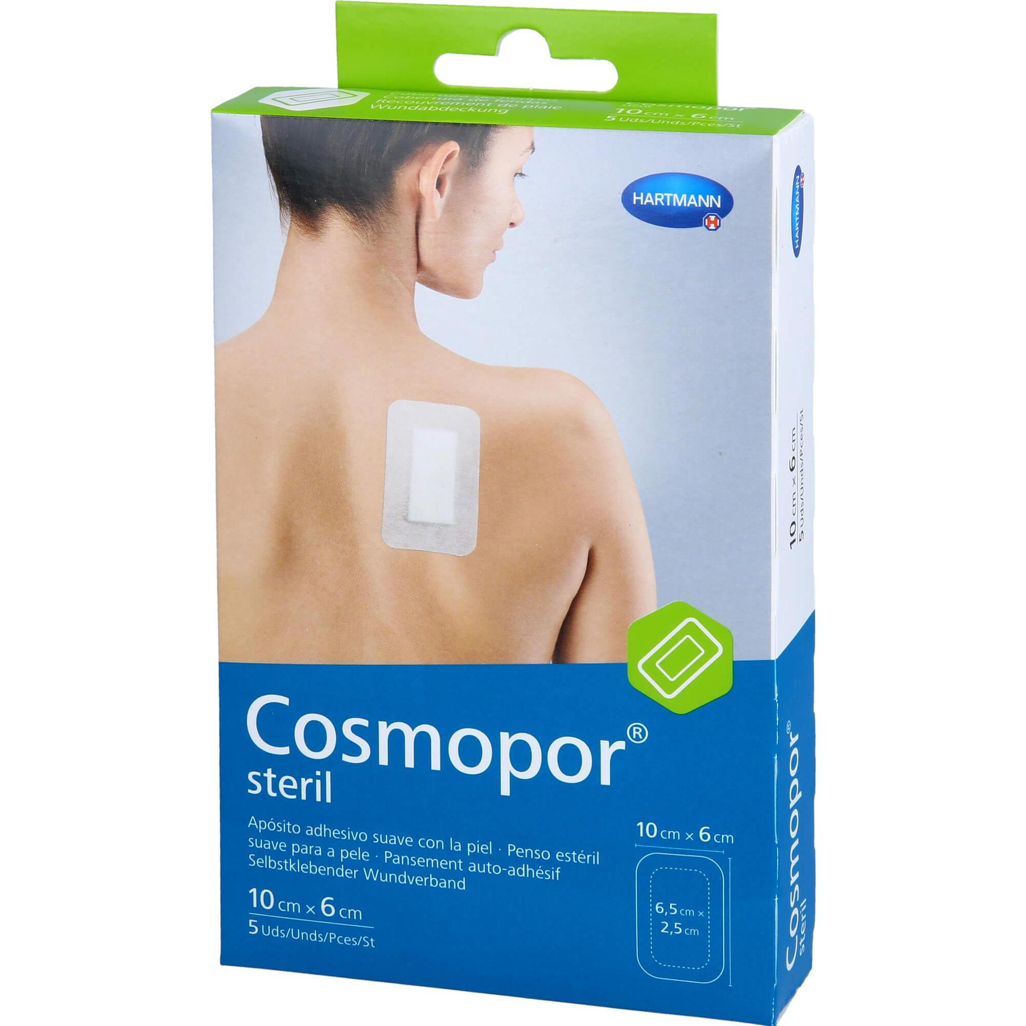 Thumbnail - Hartmann, Pflaster, COSMOPOR STERIL 10X6CM (5 x)
