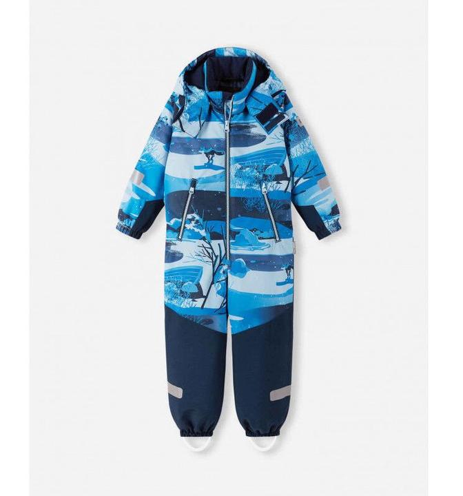 Actual product image Reima tec Kids Snowsuit Kurikka Navy (122)