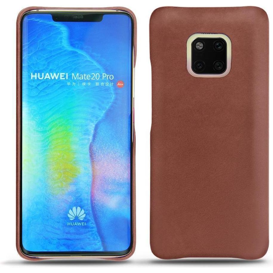 Noreve Lederschutzhülle (Huawei Mate 20 Pro), Smartphone Hülle, Rot