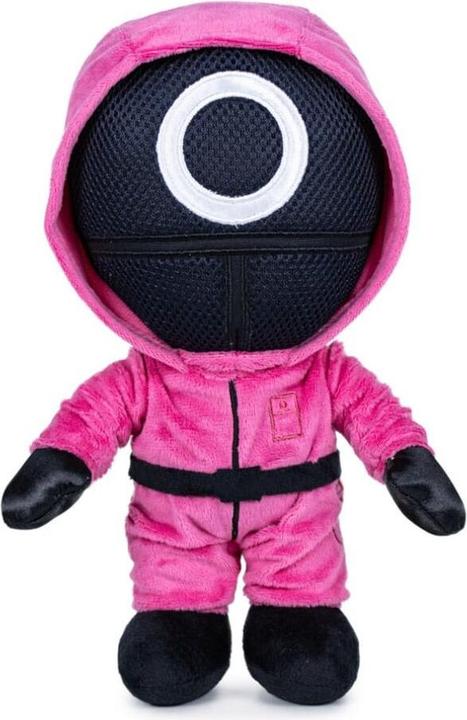 Actual product image Play by Play PBP Squid Game plush guards, 28 cm (34 cm)