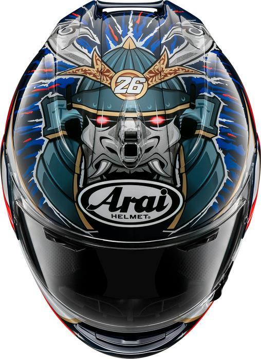 Actual product image Arai Rx-7V Evo Pedrosa Shogun Helm (M)